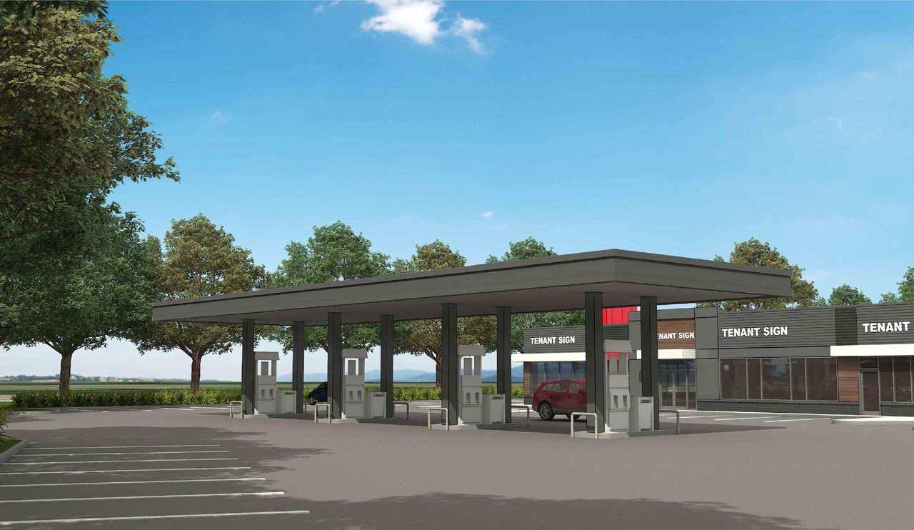 Rendering of building from page 8 of the file '2024-10-07 - Building Elevations & Renderings - D07-12-24-0119'