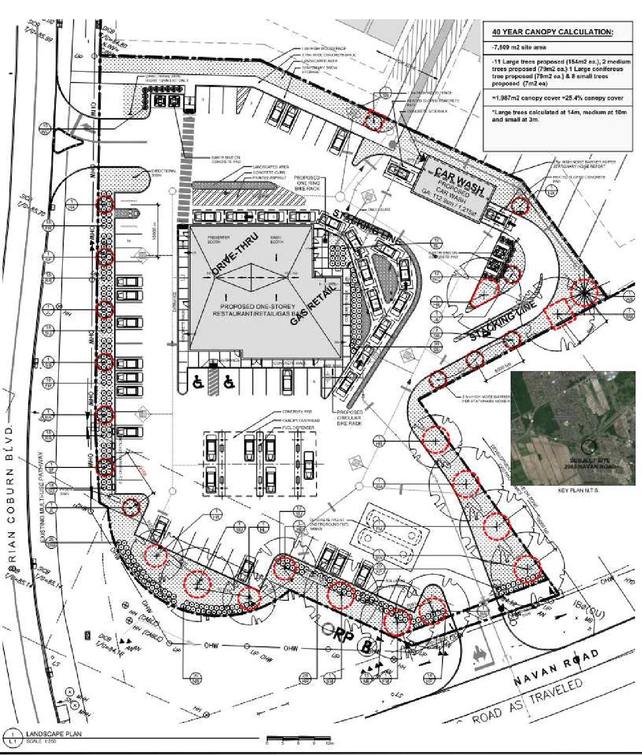 Construction site plan for project from page 31 of the file '2024-10-07 - Planning Rationale & Urban Design Brief - D07-12-24-0119'