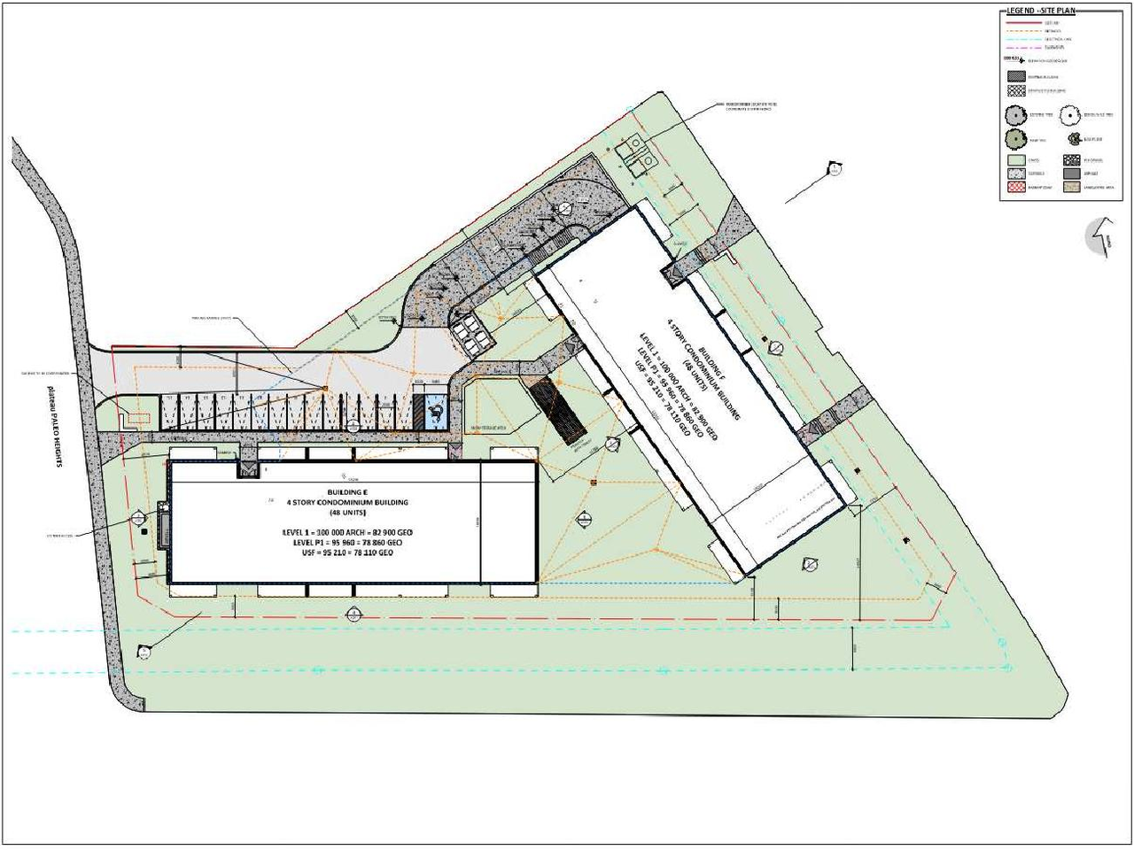 Construction site plan for project from page 20 of the file '2024-10-07 - Planning Rationale & Urban Design Brief Block 17 - D07-12-24-0120'