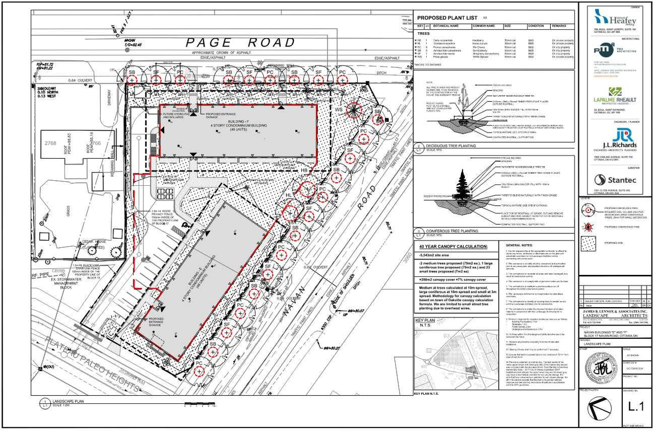 Construction site plan for project from page 27 of the file '2024-10-07 - Planning Rationale & Urban Design Brief Block 17 - D07-12-24-0120'