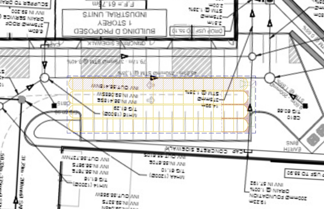 Construction site plan for project from page 126 of the file '2024-10-09 - Design Brief - D07-12-24-0122'