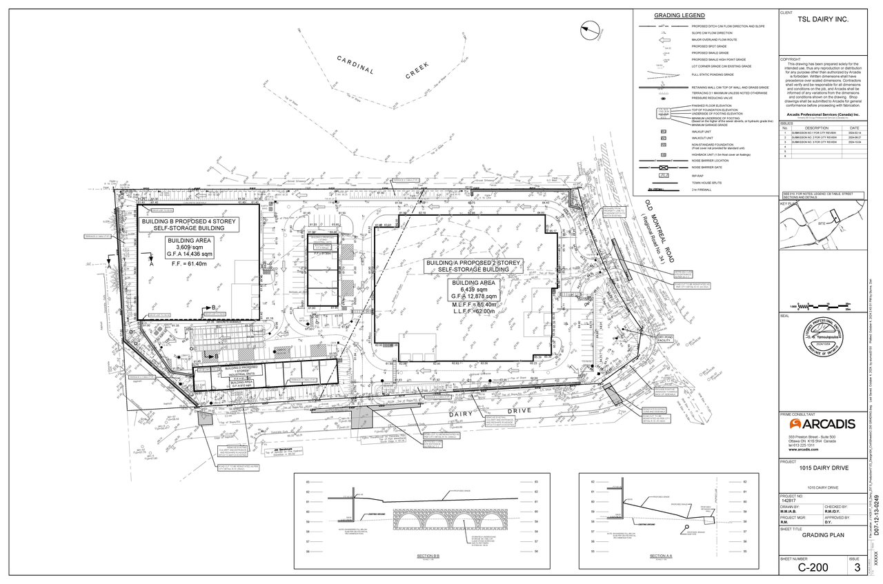 Construction site plan for project from page 134 of the file '2024-10-09 - Design Brief - D07-12-24-0122'