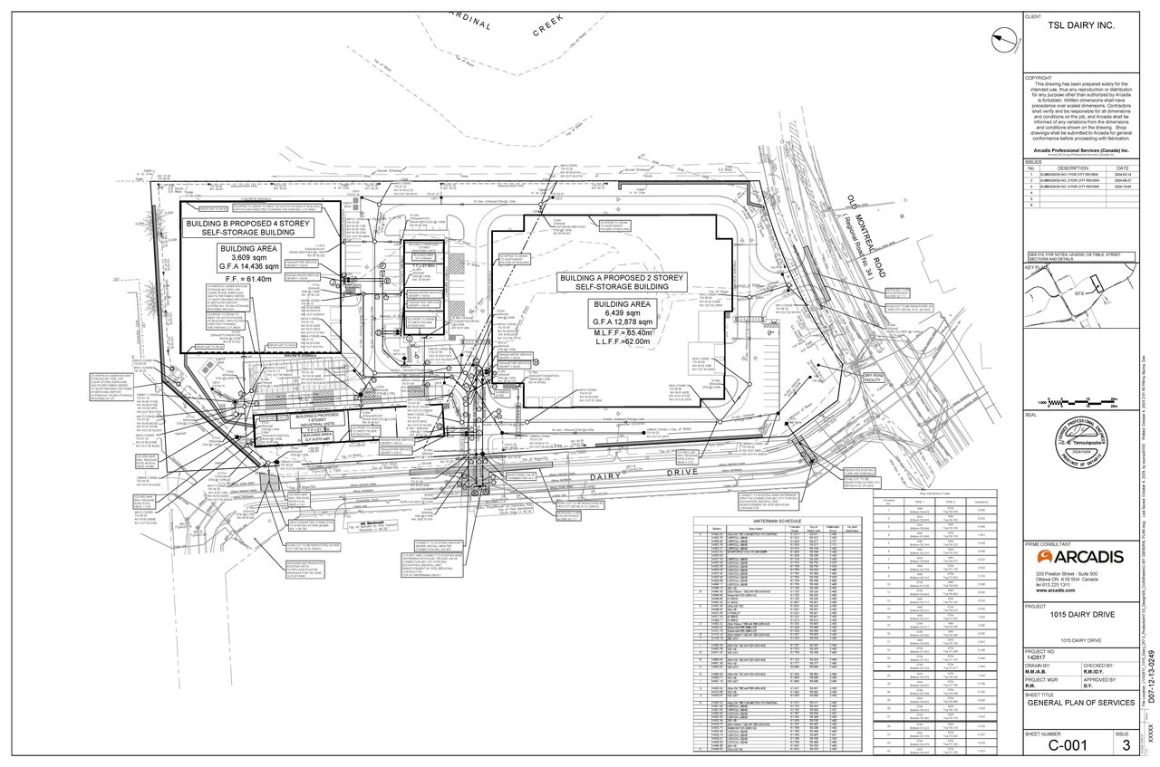 Construction site plan for project from page 29 of the file '2024-10-09 - Design Brief - D07-12-24-0122'