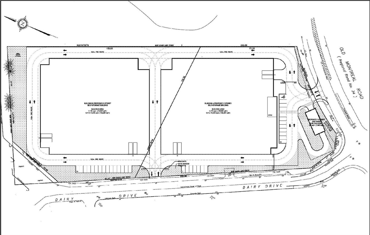 Construction site plan for project from page 7 of the file '2024-10-09 - Urban Design Brief - D07-12-24-0122'
