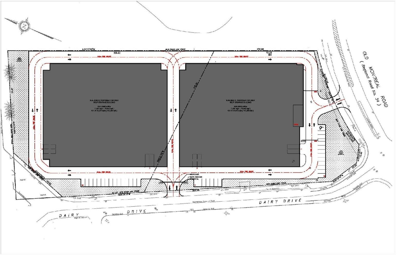 Construction site plan for project from page 8 of the file '2024-10-09 - Urban Design Brief - D07-12-24-0122'