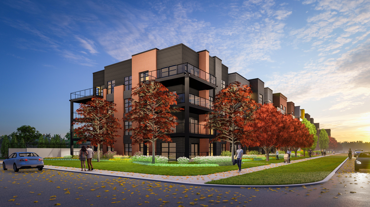 Rendering of building from page 1 of the file '2025-04-01 - Rendering - D07-12-24-0126'