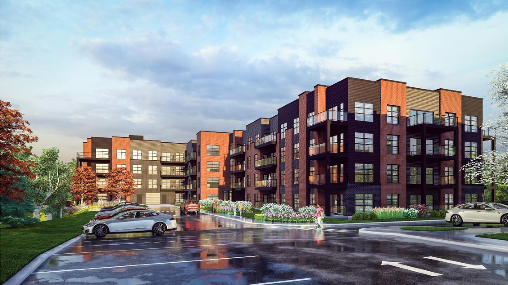 Rendering of building from page 16 of the file '2024-10-11 - Design Brief - D07-12-24-0126'