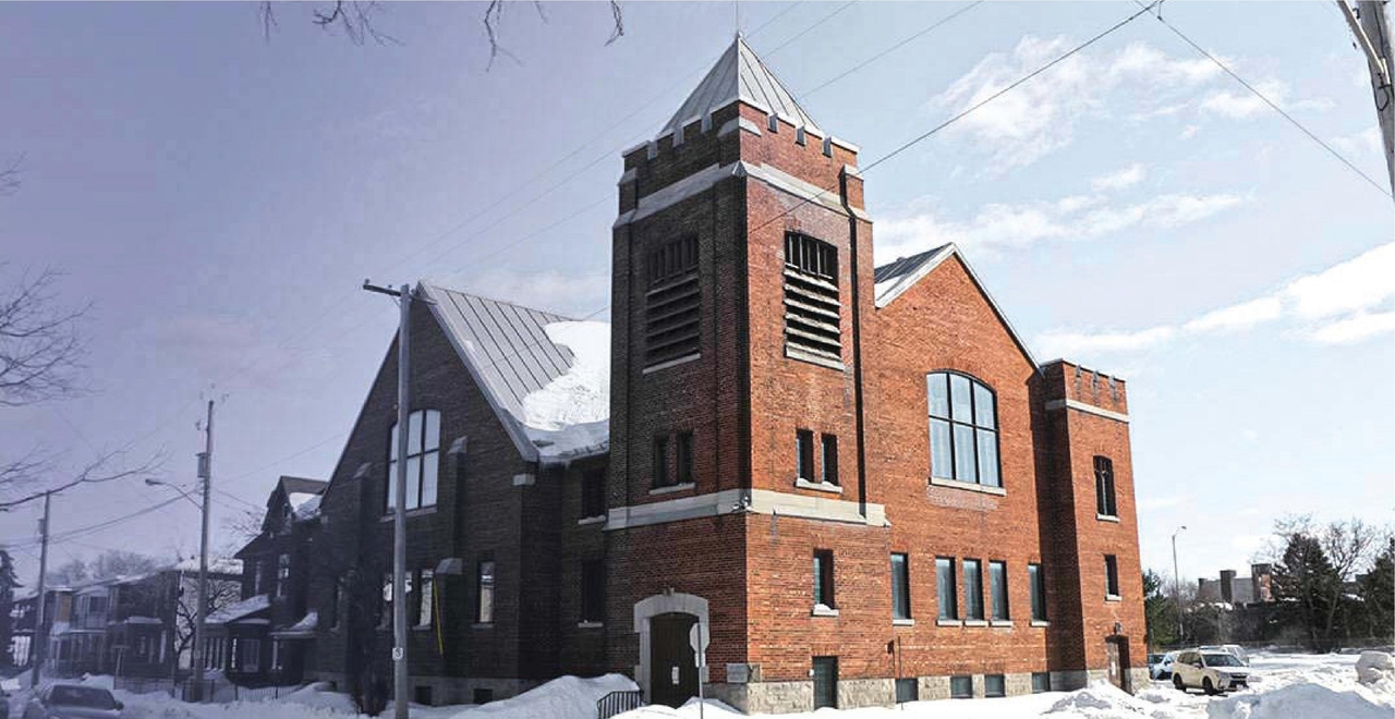 Rendering of building from page 23 of the file '2024-10-11 - Urban Design Brief - D07-12-24-0127'