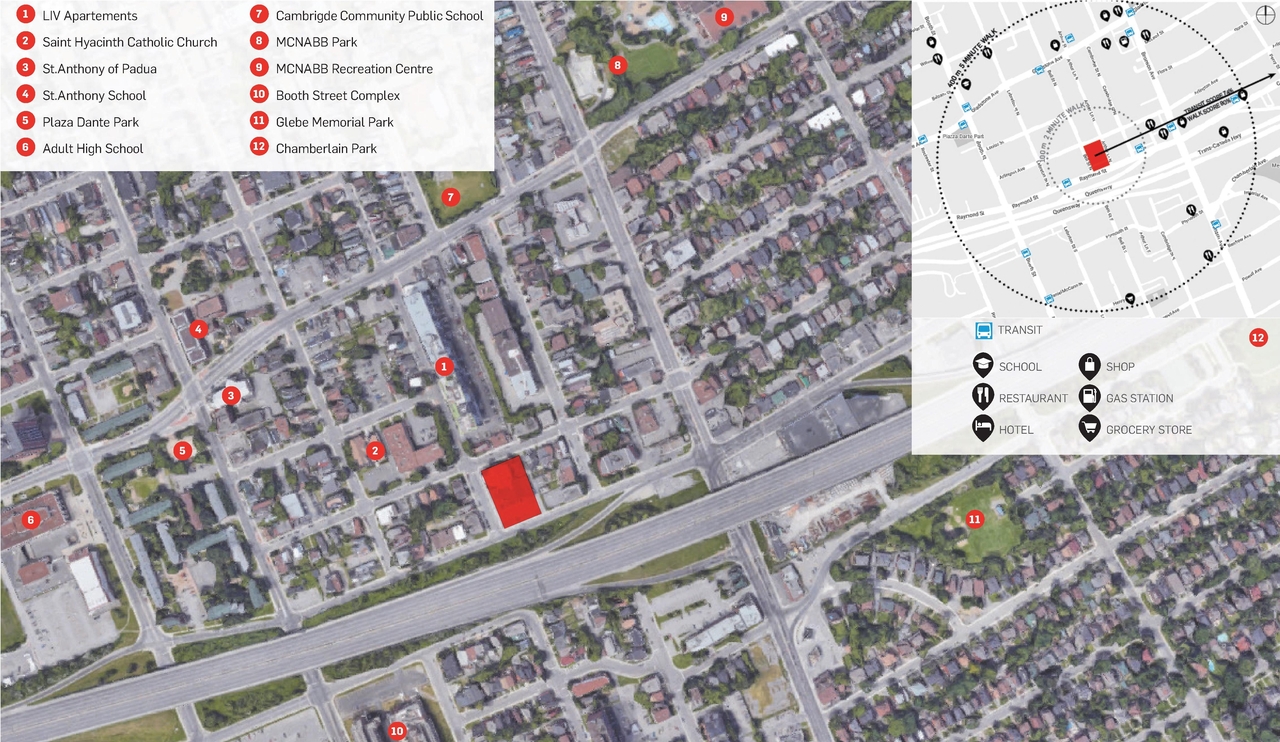 Construction site plan for project from page 31 of the file '2024-10-11 - Urban Design Brief - D07-12-24-0127'