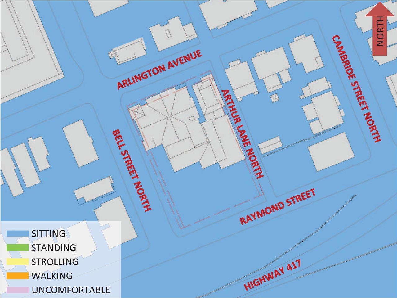 Construction site plan for project from page 70 of the file '2024-10-11 - Urban Design Brief - D07-12-24-0127'