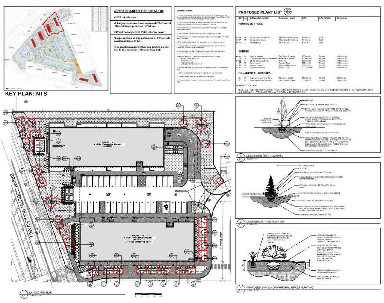 Construction site plan for project from page 29 of the file '2024-10-17 - Planning Rationale & Urban Design Brief - D07-12-24-0128'