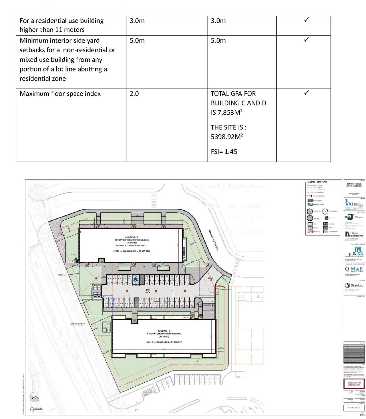 Construction site plan for project from page 21 of the file '2024-10-17 - Planning Rationale & Urban Design Brief - D07-12-24-0129'