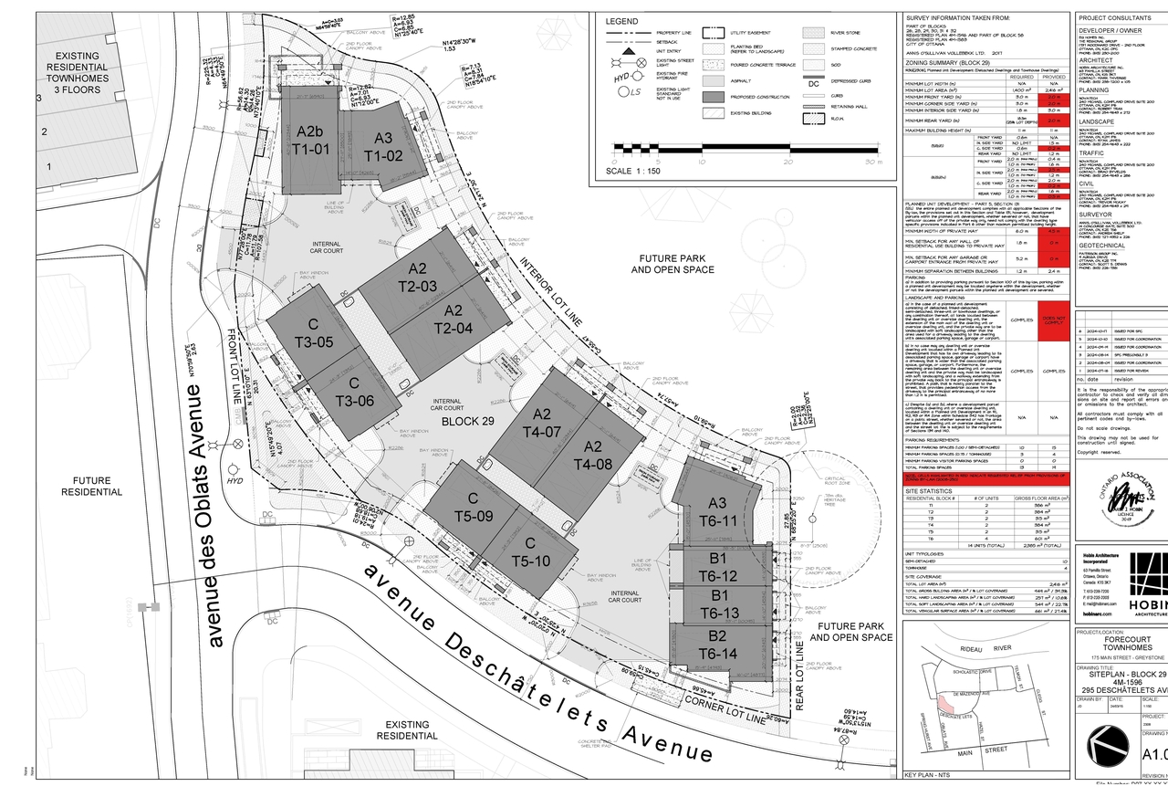 Construction site plan for project from page 25 of the file '2024-10-18 - Urban Design Brief - D07-12-24-0130'