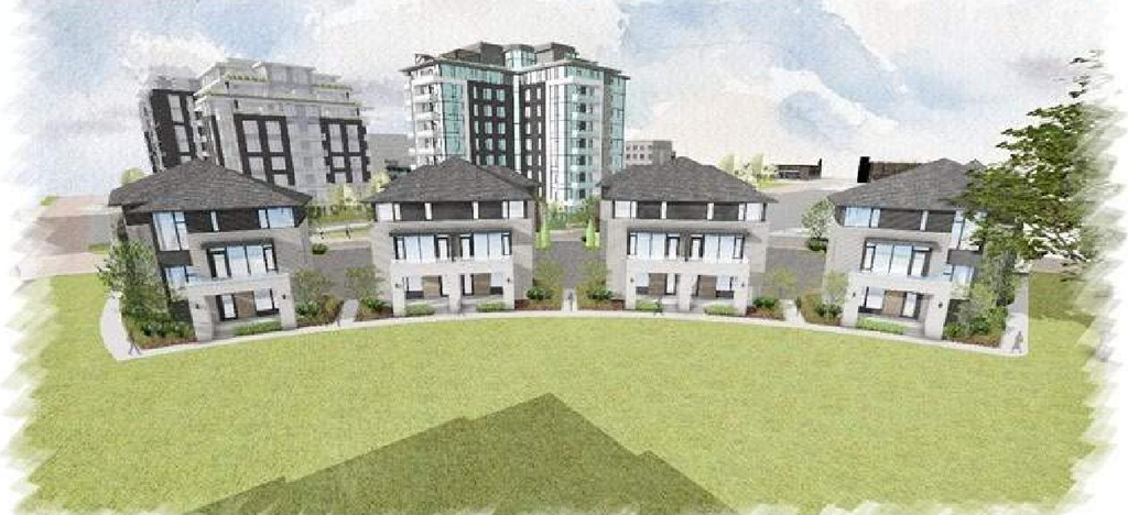 Rendering of building from page 14 of the file '2024-12-23 - Urban Design Brief - D07-12-24-0130'