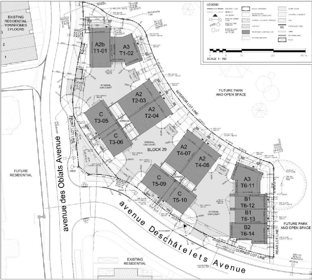 Construction site plan for project from page 22 of the file '2024-12-23 - Urban Design Brief - D07-12-24-0130'