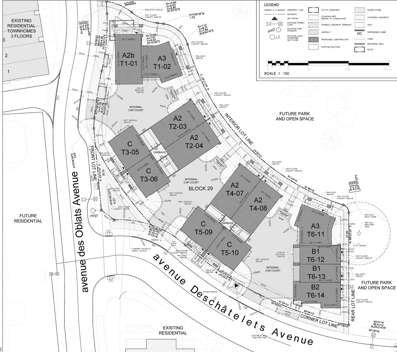 Construction site plan for project from page 25 of the file '2024-12-23 - Urban Design Brief - D07-12-24-0130'