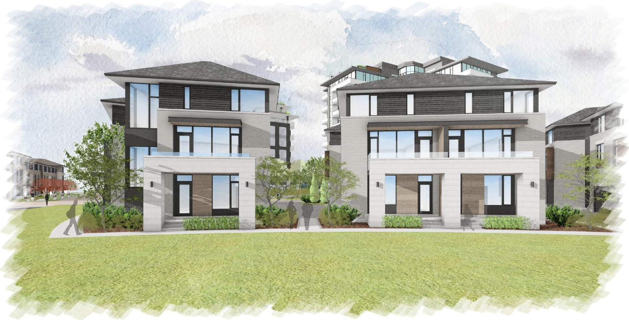 Rendering of building from page 43 of the file '2024-12-23 - Urban Design Brief - D07-12-24-0130'