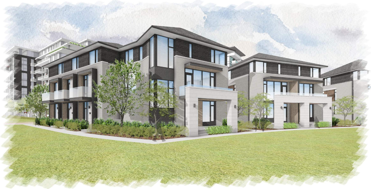 Rendering of building from page 45 of the file '2024-12-23 - Urban Design Brief - D07-12-24-0130'