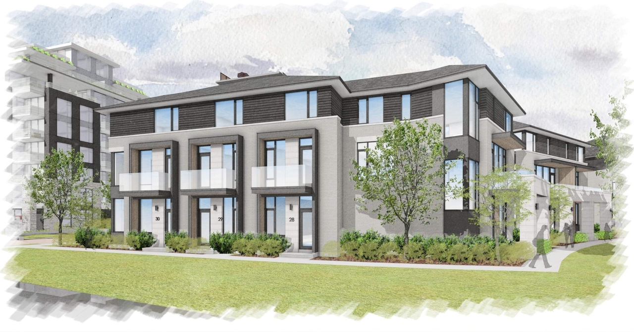 Rendering of building from page 46 of the file '2024-12-23 - Urban Design Brief - D07-12-24-0130'