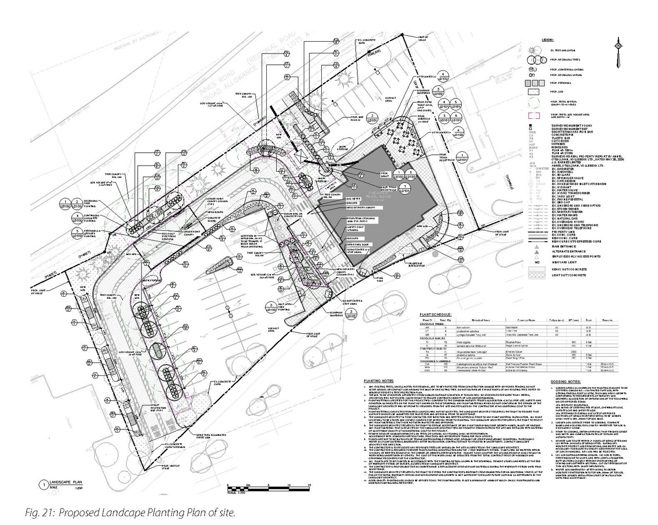 Construction site plan for project from page 20 of the file '2024-10-21 - Urban Design Brief - D07-12-24-0131'