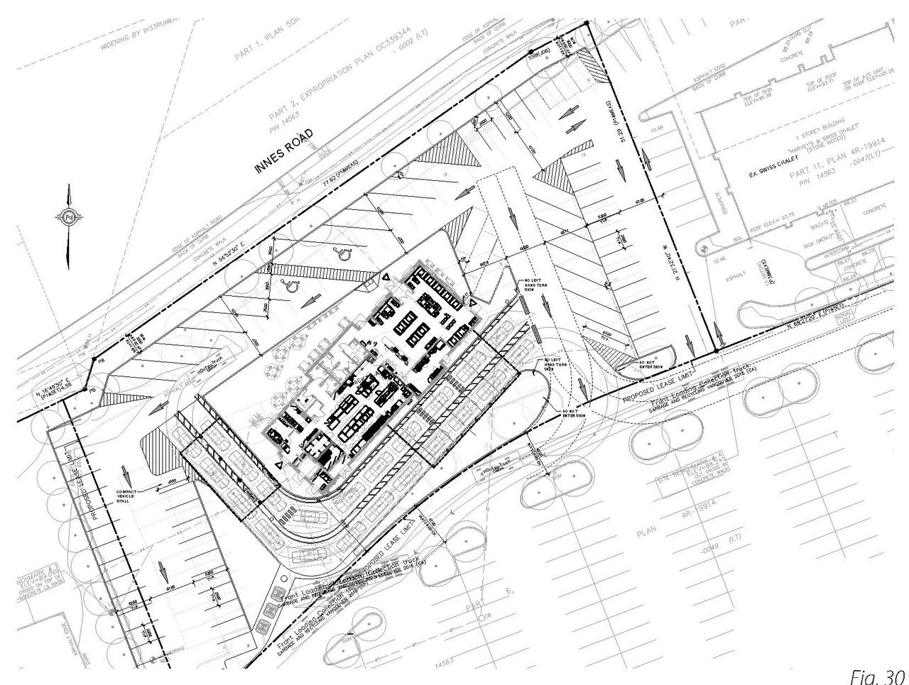 Construction site plan for project from page 25 of the file '2024-10-21 - Urban Design Brief - D07-12-24-0131'
