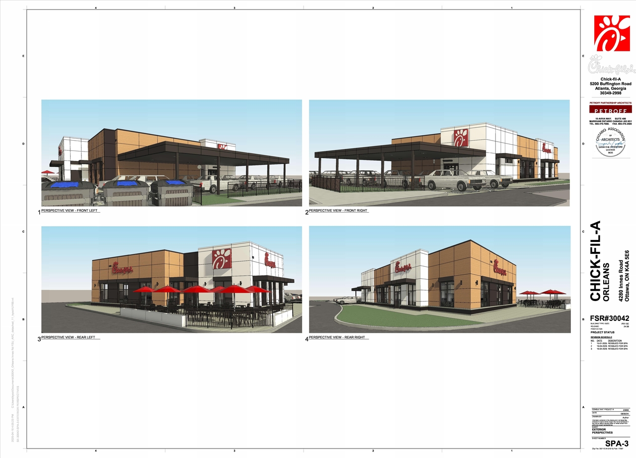 Rendering of building from page 3 of the file '2025-04-17 - Floor Plans and Elevations - D07-12-24-0131'