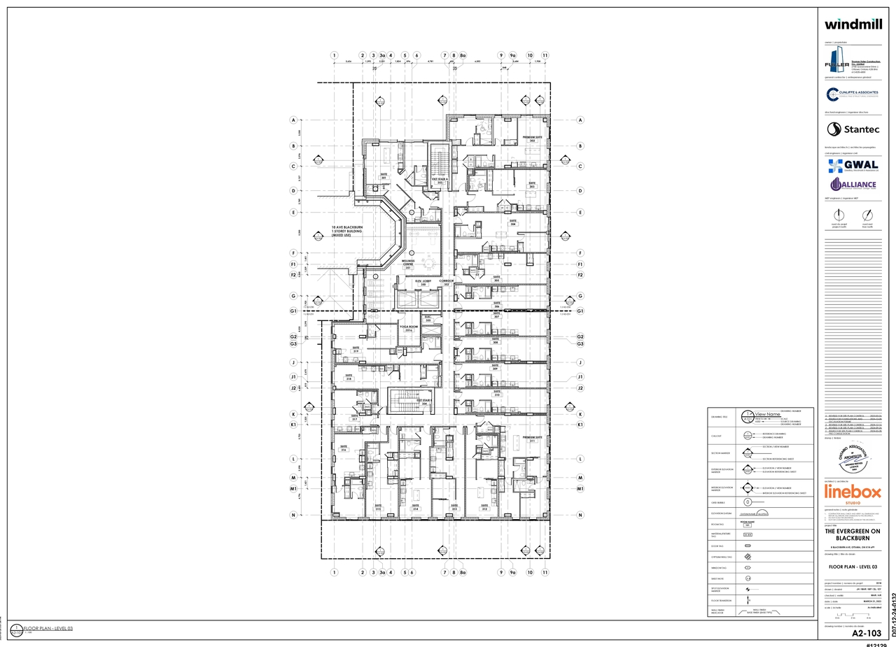 Floor plan for project from page 6 of the file '2025-04-16 - Floor Plans - D07-12-24-0132'