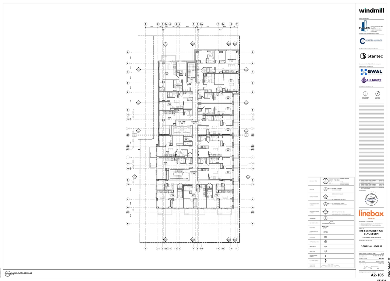 Floor plan for project from page 8 of the file '2025-04-16 - Floor Plans - D07-12-24-0132'