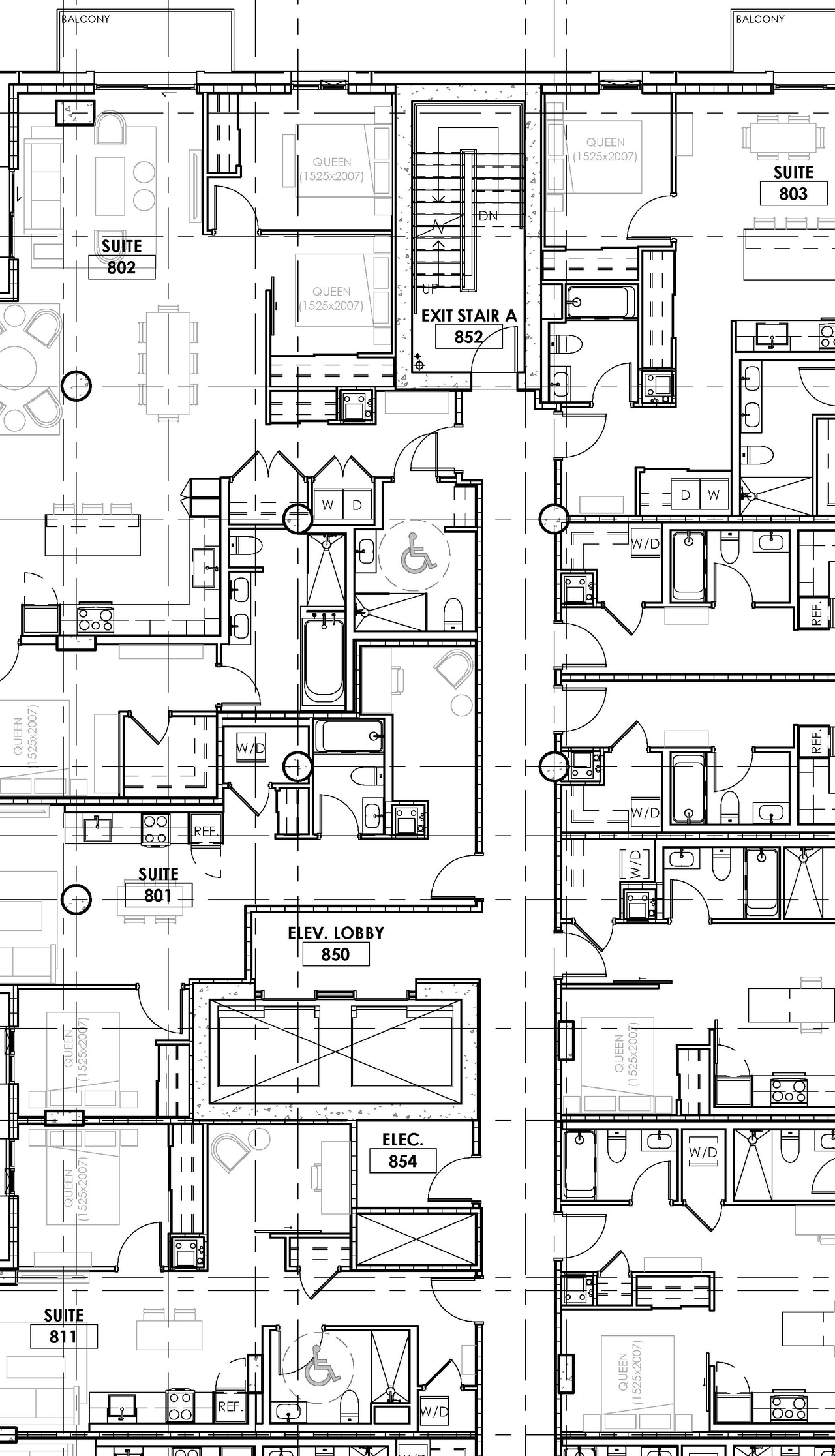 Construction site plan for project from page 10 of the file '2024-12-18 - Floor Plans - D07-12-24-0132'