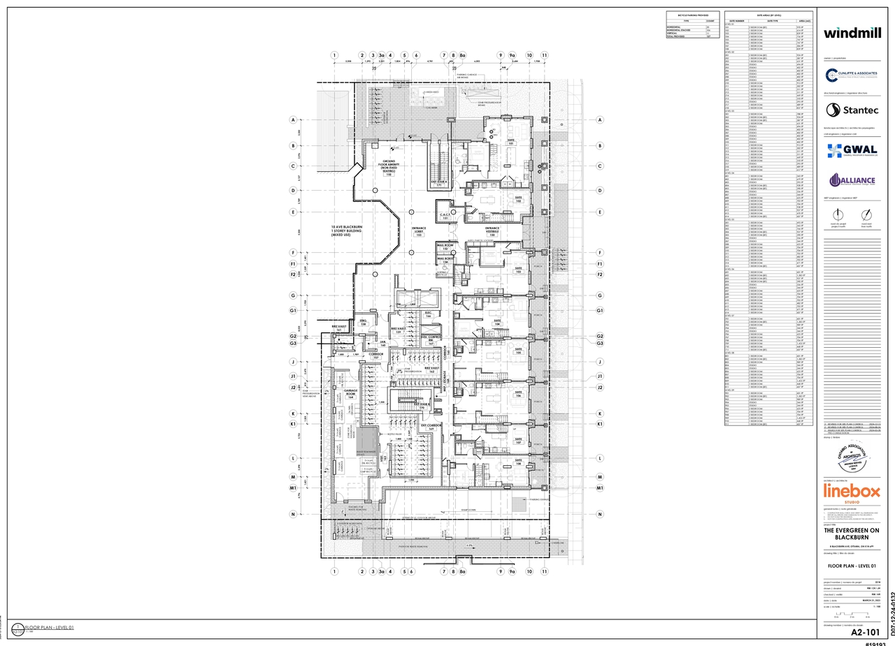 Floor plan for project from page 2 of the file '2024-12-18 - Floor Plans - D07-12-24-0132'