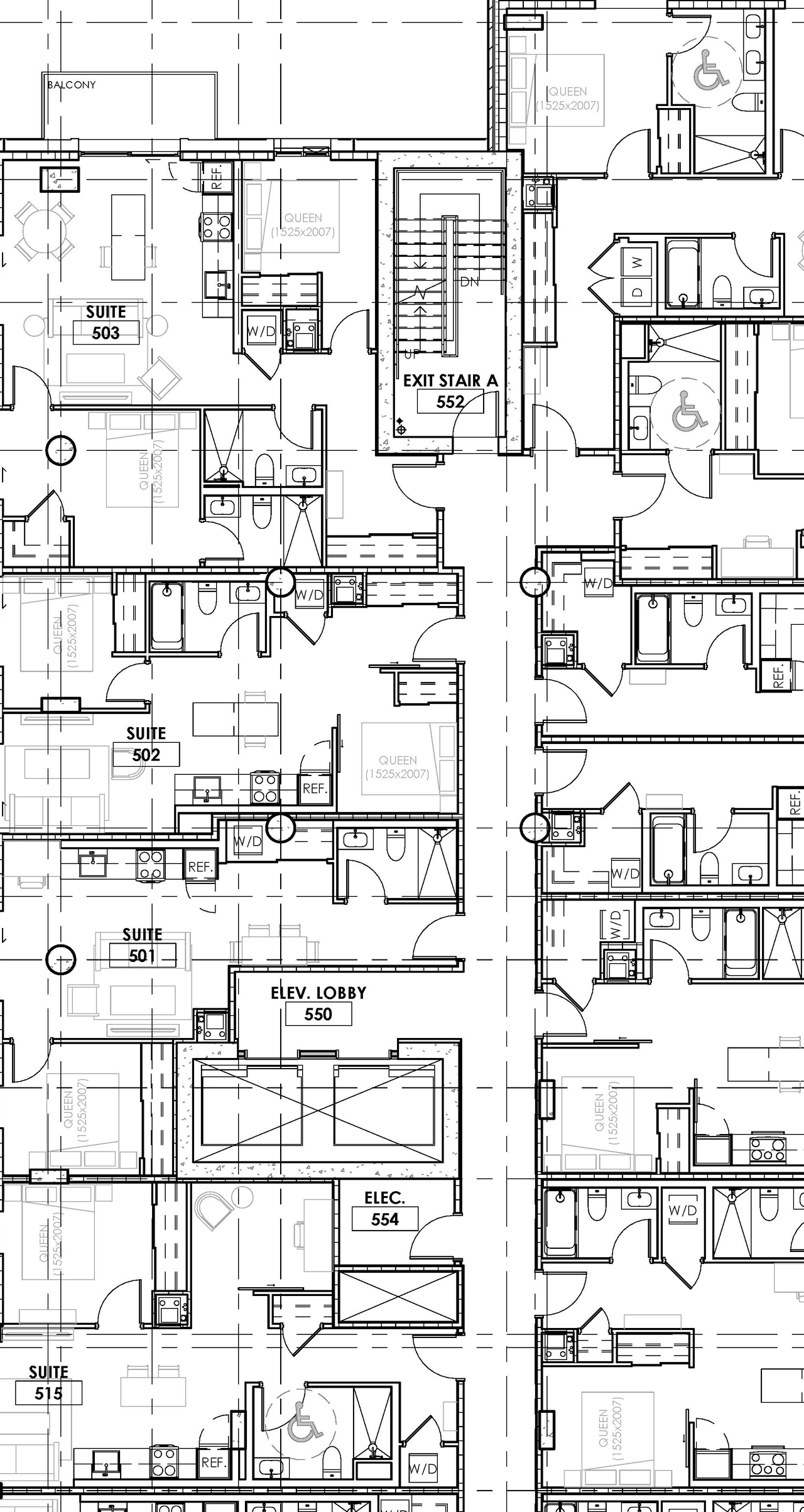 Construction site plan for project from page 7 of the file '2024-12-18 - Floor Plans - D07-12-24-0132'