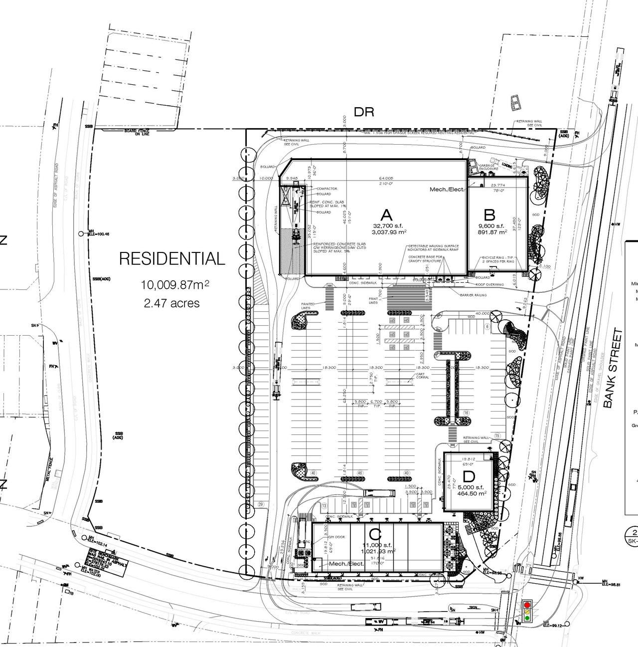 Construction site plan for project from page 17 of the file '2024-11-01 - Urban Design Brief - D07-12-24-0134'