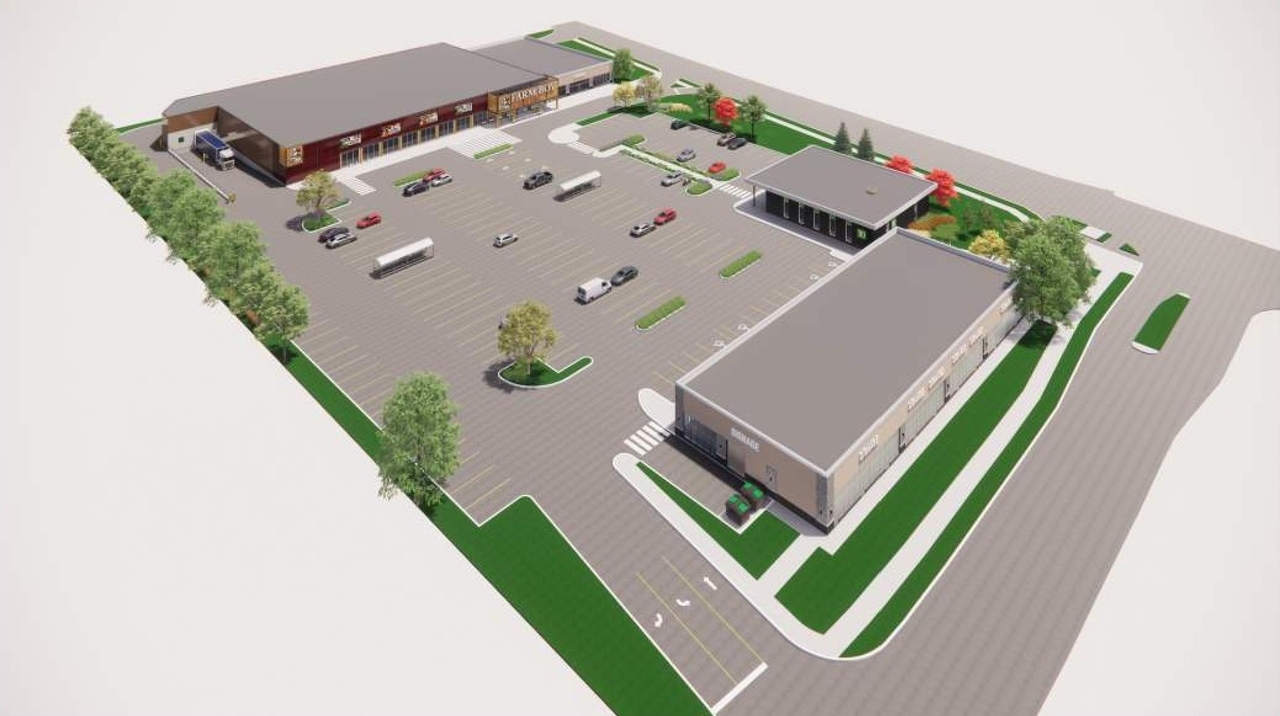 Rendering of building from page 23 of the file '2024-11-01 - Urban Design Brief - D07-12-24-0134'