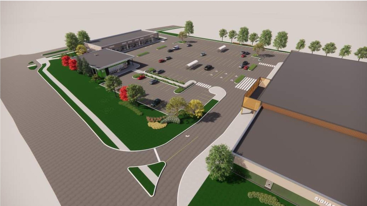 Construction site plan for project from page 23 of the file '2024-11-01 - Urban Design Brief - D07-12-24-0134'