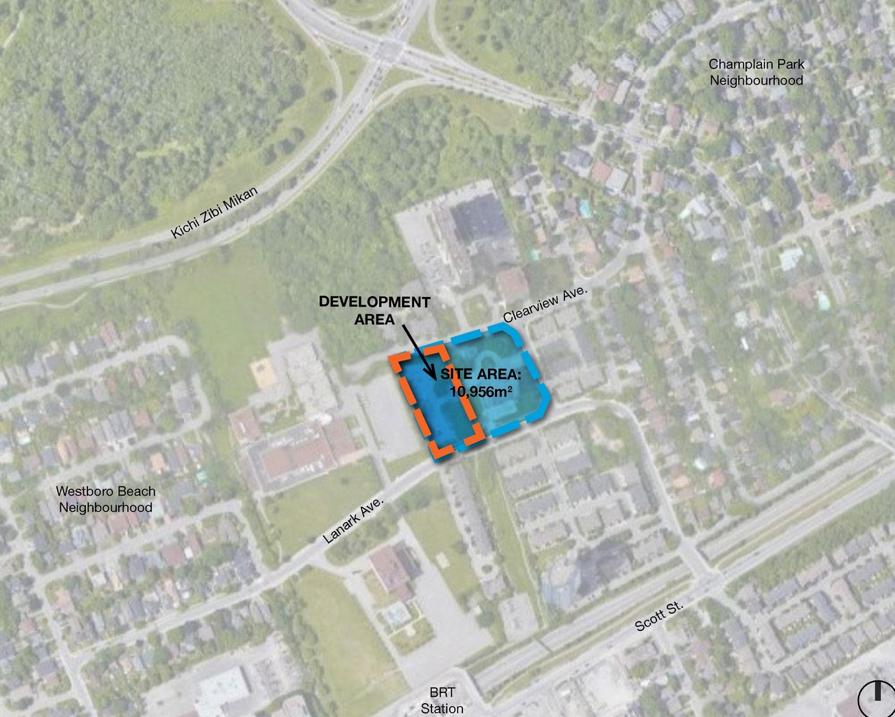 Construction site plan for project from page 6 of the file '2024-10-30 - Urban Design Brief - D07-12-24-0138'