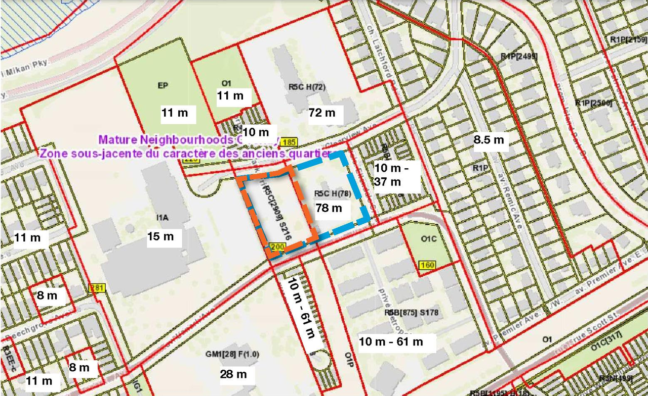 Construction site plan for project from page 8 of the file '2024-10-30 - Urban Design Brief - D07-12-24-0138'