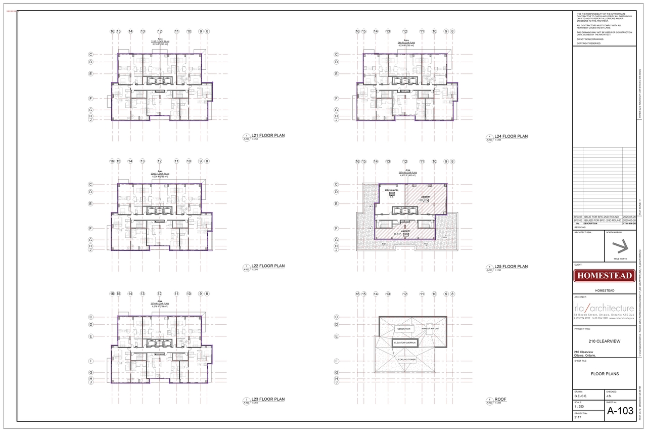 Floor plan for project from page 4 of the file '2025-05-27 - Floor Plans, Elevations, 3D Perspectives - D07-12-24-0138'