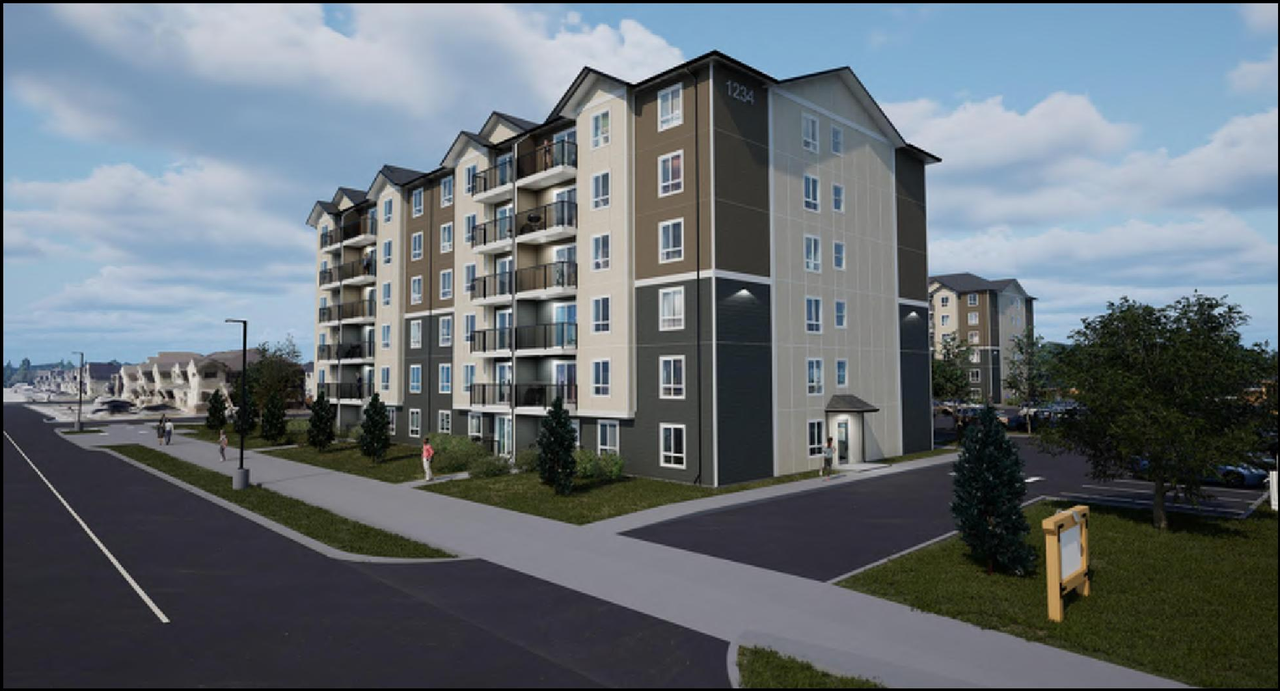 Rendering of building from page 1 of the file '2025-03-03 - SITE PERSPECTIVES - D07-12-24-0140'