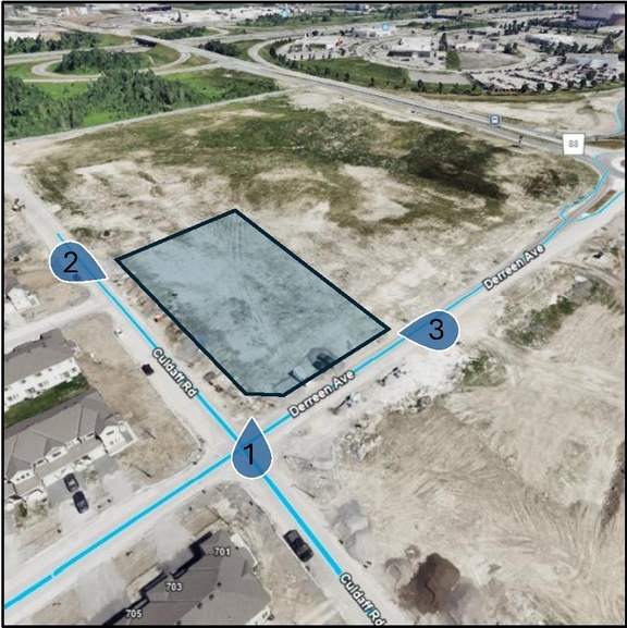 Construction site plan for project from page 12 of the file '2024-11-04 - Design Brief - D07-12-24-0140'