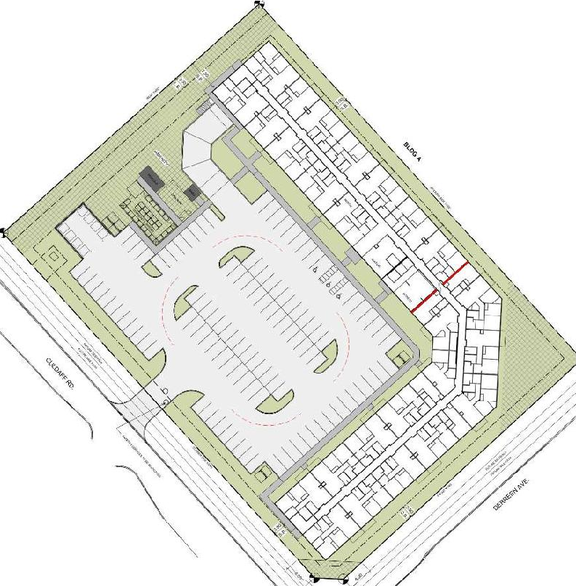 Construction site plan for project from page 21 of the file '2024-11-04 - Design Brief - D07-12-24-0140'