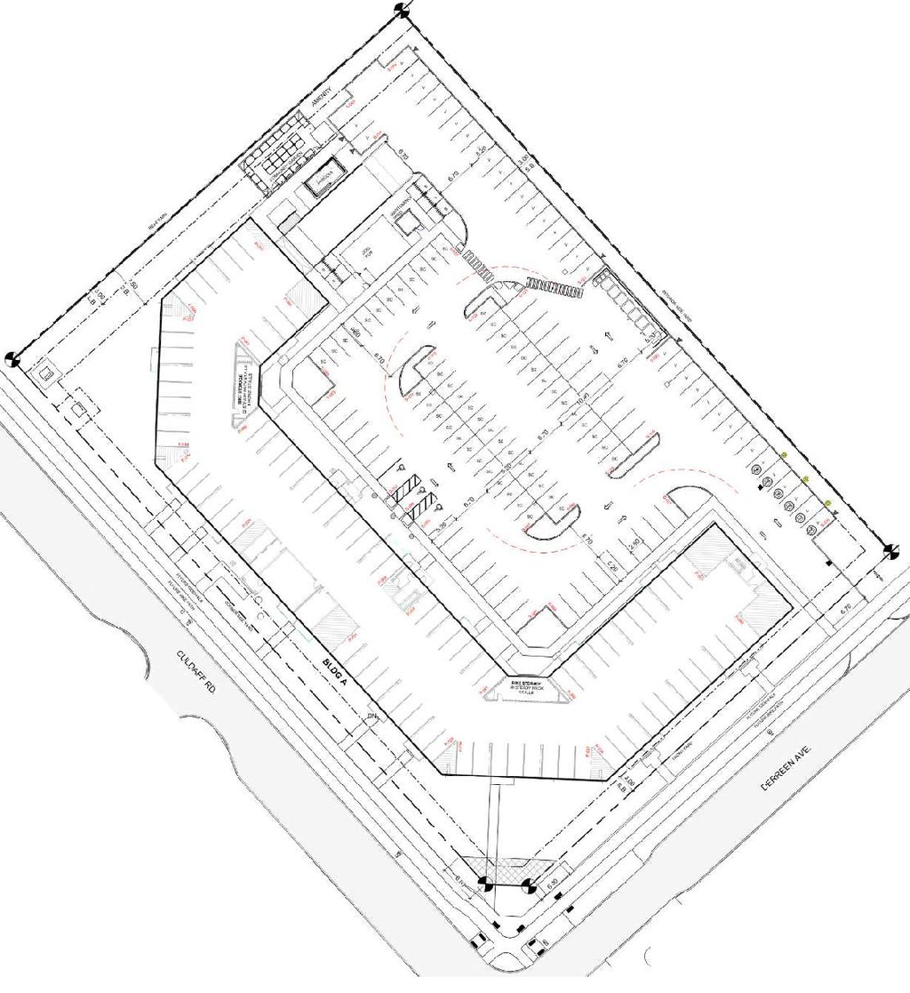 Construction site plan for project from page 24 of the file '2024-11-04 - Design Brief - D07-12-24-0140'