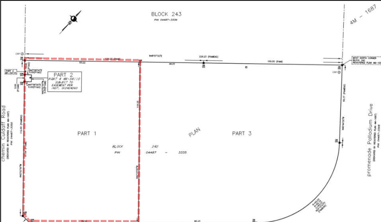 Construction site plan for project from page 9 of the file '2024-11-04 - Design Brief - D07-12-24-0140'