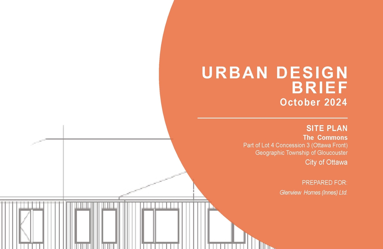 Construction site plan for project from page 1 of the file '2024-11-04 - Urban Design Brief - D07-12-24-0141'