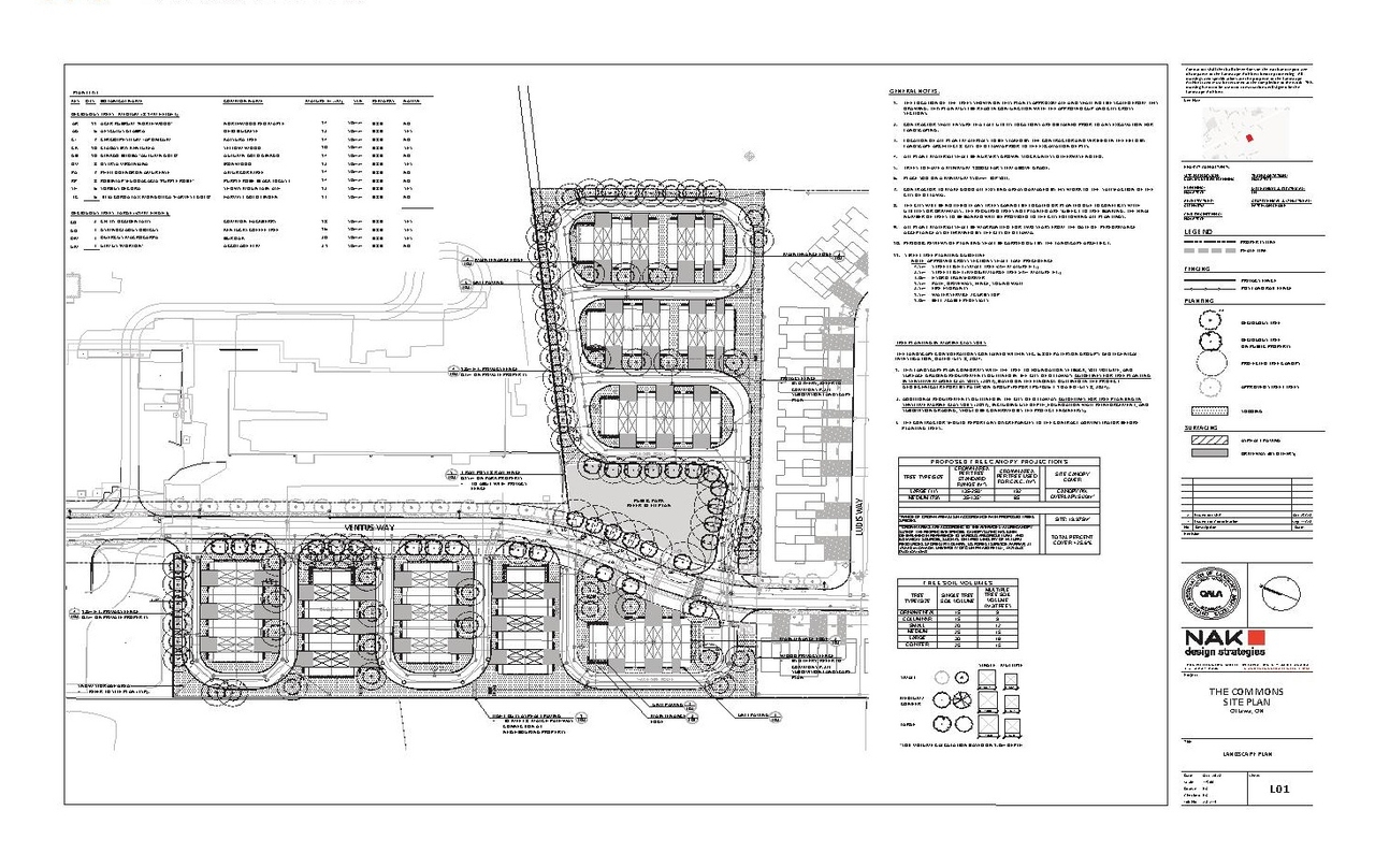 Construction site plan for project from page 20 of the file '2024-11-04 - Urban Design Brief - D07-12-24-0141'