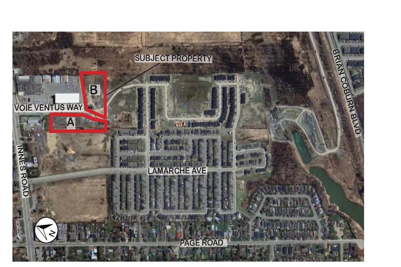 Construction site plan for project from page 6 of the file '2024-11-04 - Urban Design Brief - D07-12-24-0141'