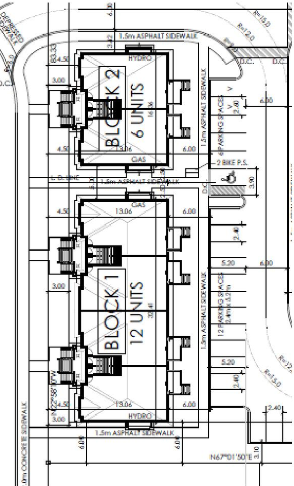 Construction site plan for project from page 22 of the file '2024-11-12 - Urban Design Brief - D07-12-24-0146'