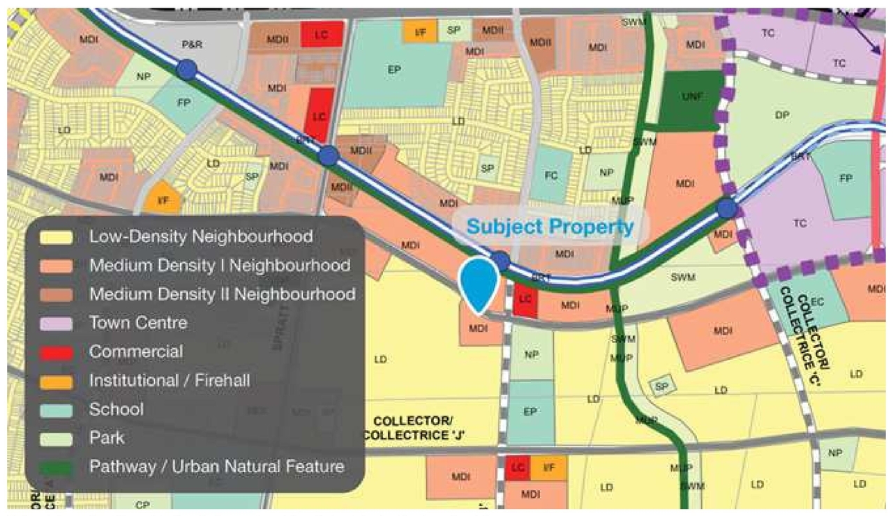 Construction site plan for project from page 10 of the file '2024-11-14 - Urban Design Brief - D07-12-24-0147'