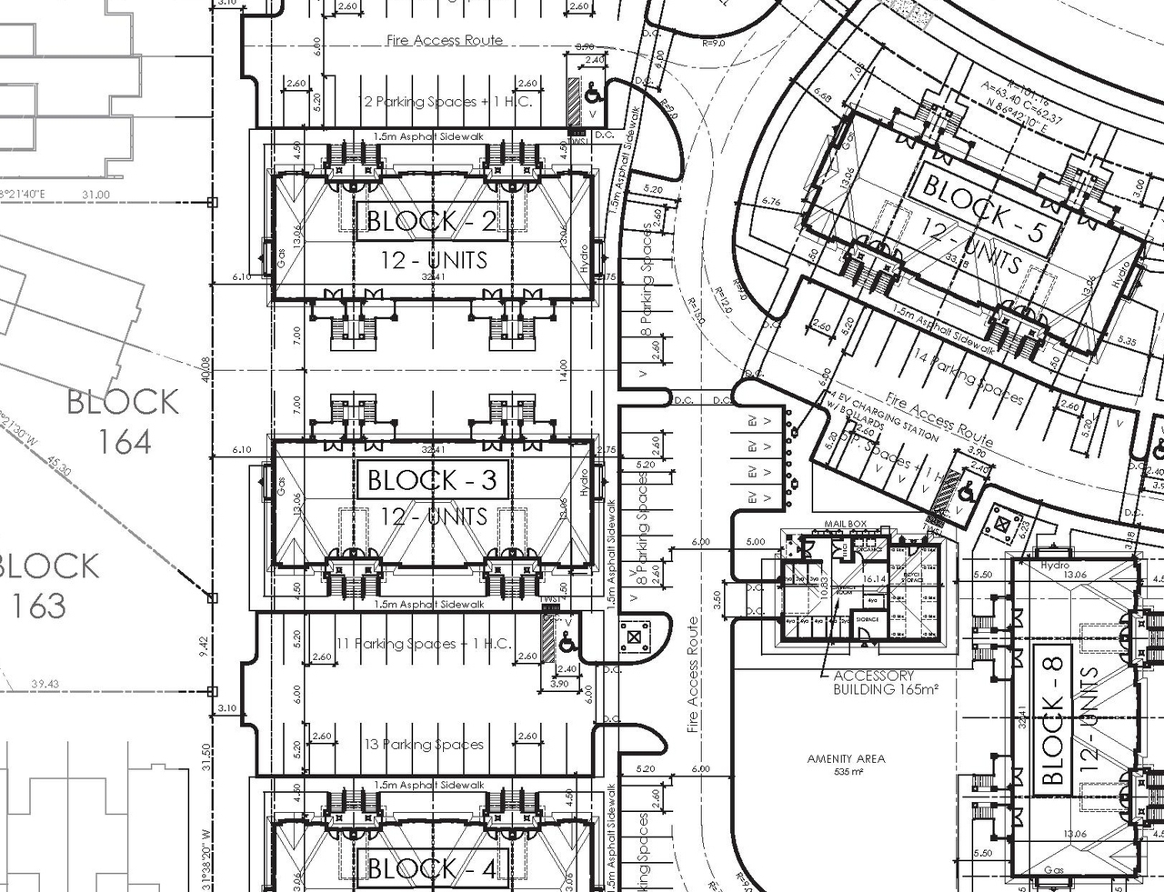 Construction site plan for project from page 4 of the file '2024-11-14 - Urban Design Brief - D07-12-24-0147'