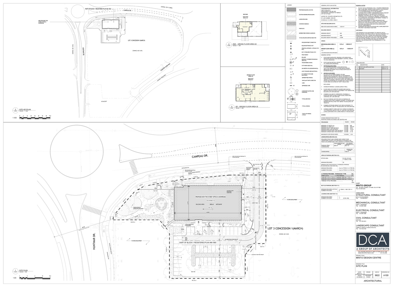 Construction site plan for project from page 29 of the file '2025-03-10 - Design Brief - D07-12-24-01481'