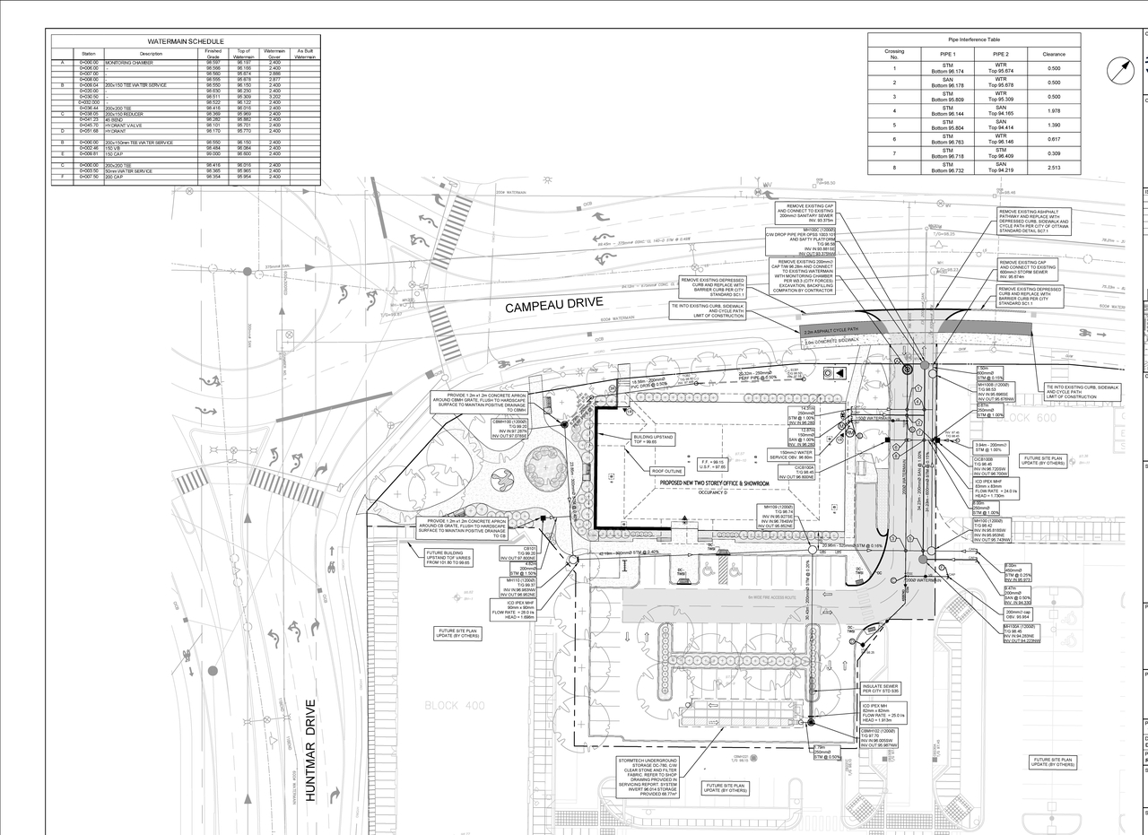 Construction site plan for project from page 31 of the file '2025-03-10 - Design Brief - D07-12-24-01481'